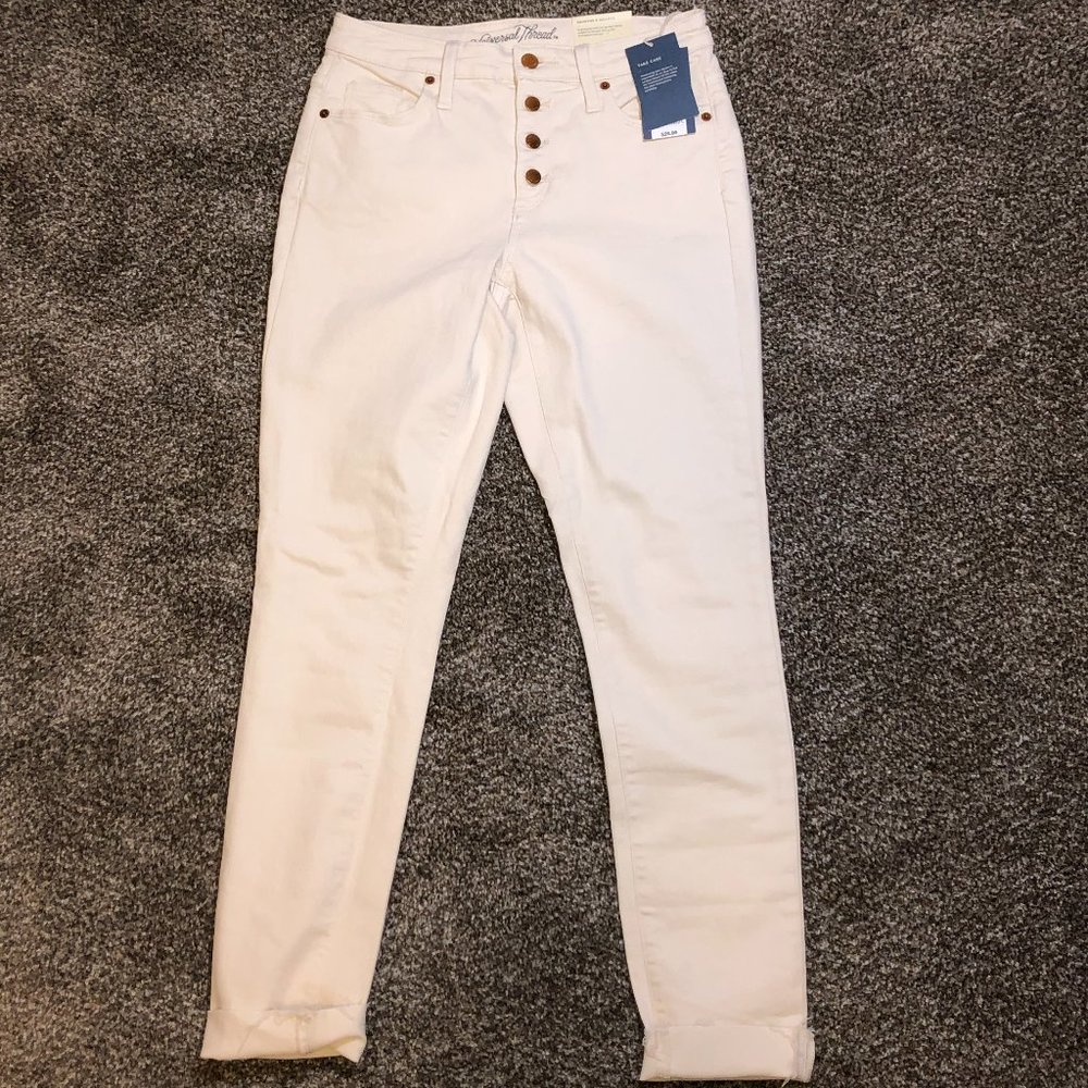 High-Rise Skinny Jeans